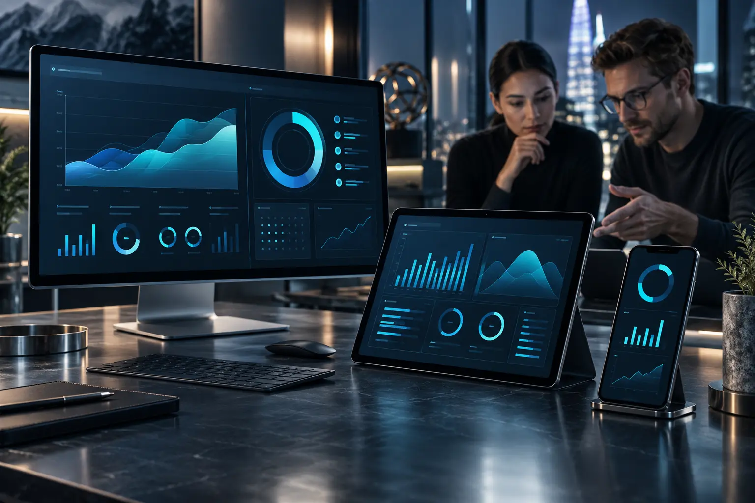 Digital products across desktop, tablet and smartphone