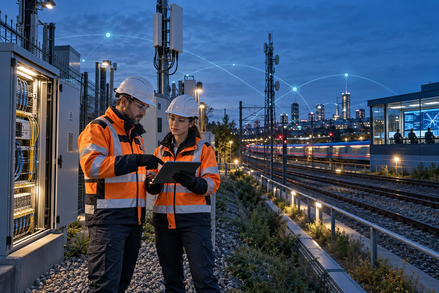 Digital project coordination in telecommunications infrastructure